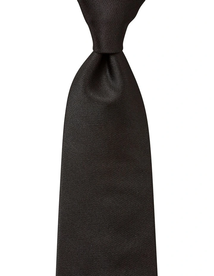 Formal Silk Tie in Black