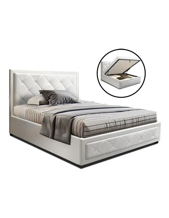 TIYO King Single Size Gas Lift Bed Frame