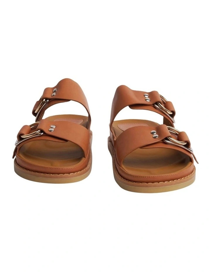 Hunter Tan Como Flats