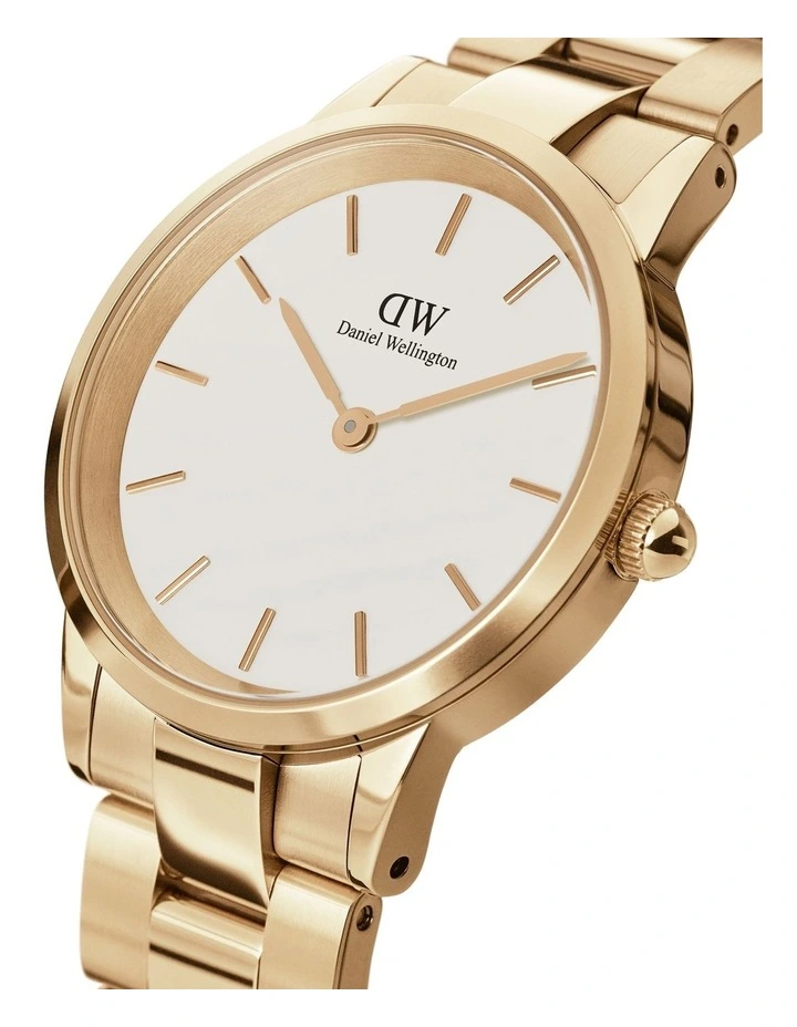 Iconic Link 28Mm Dial Stainless Steel Watch In Gold