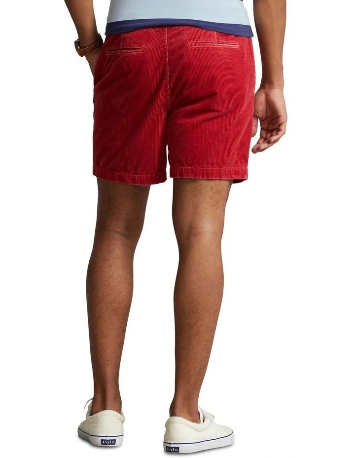 Polo Prepster Corduroy Short 6-Inch in Red