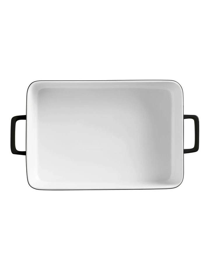 Epicurious 36x24.5x7.5cm Gift Boxed Lasagne Dish Black