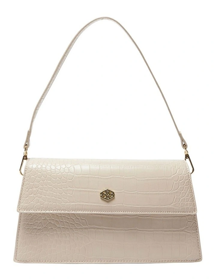 H-June Bag in Nude Croc