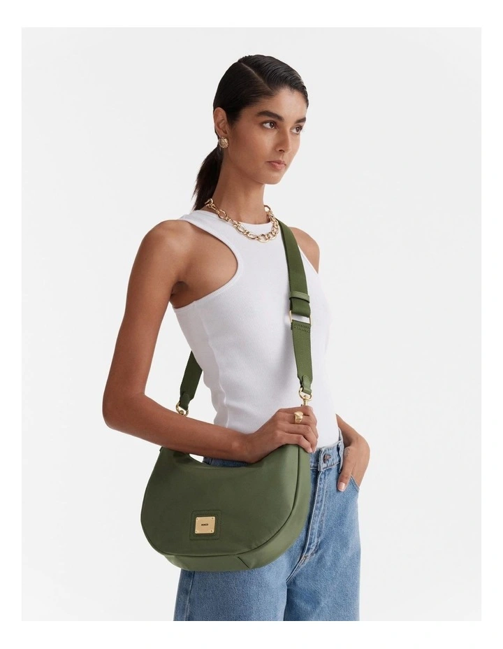 Elements Crossbody Bag in Winter Moss