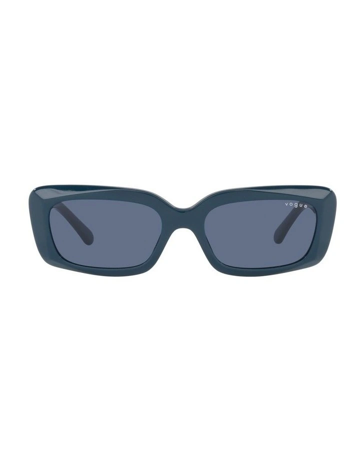 Vogue X Hailey Bieber Vo5440S Sunglasses In Blue