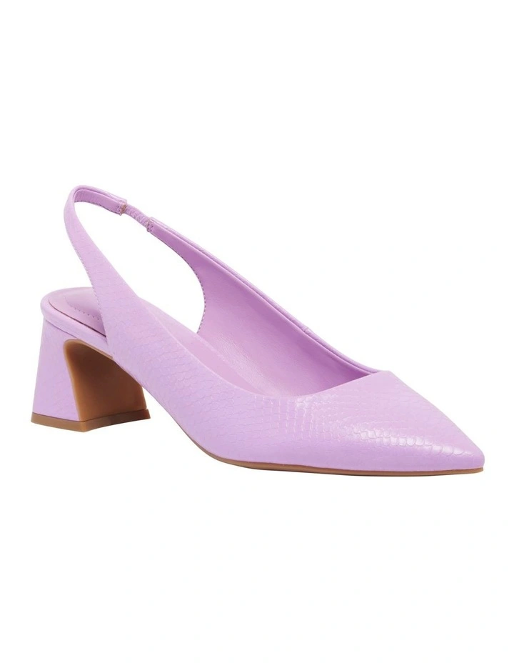 Cornela Slingback Pump in Lilac