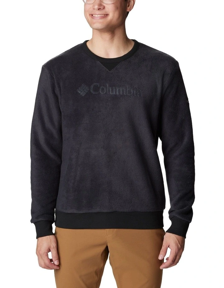 Steens Mountain 2.0 Fleece Crew Top in Black