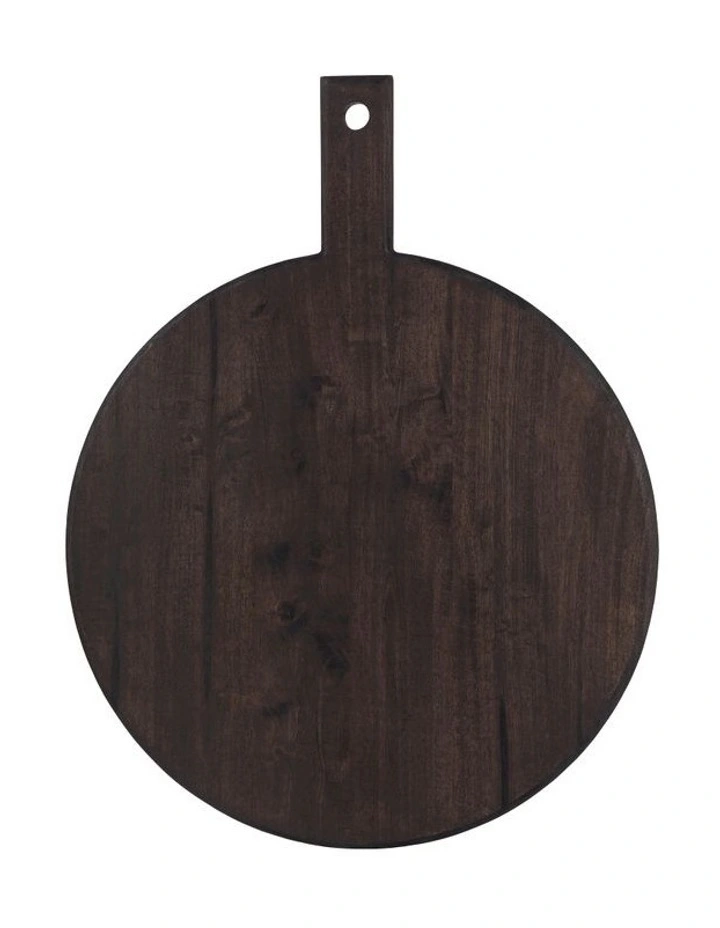 Graze Round Serving Paddle 58x45x2cm in Black