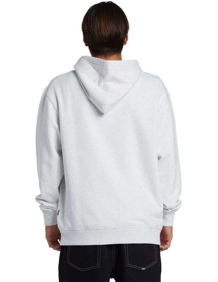 Saturn Pullover Hoodie in White Marble Heather
