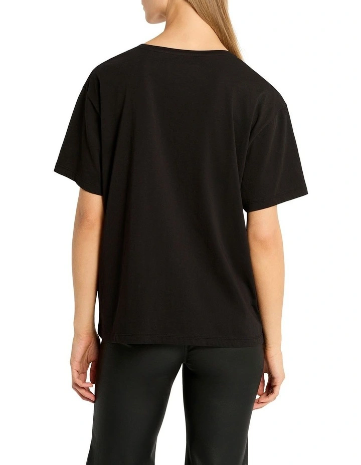 Magic Carpet Tee in Black
