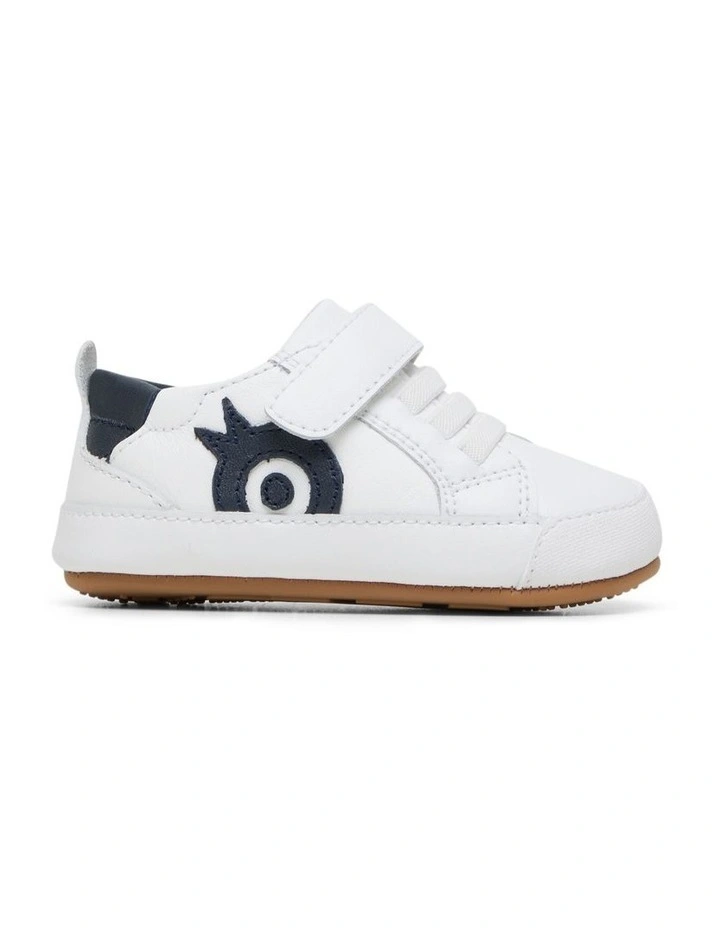 Baby Dash Prewalker Shoe in White