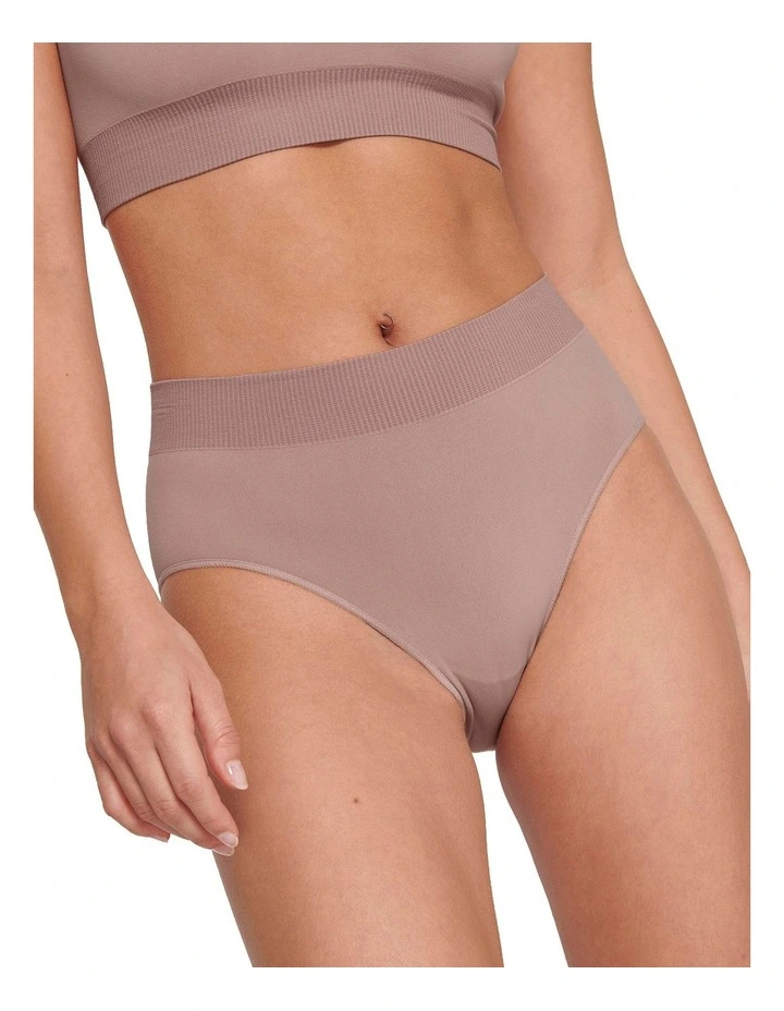 Ever Infused Aloe High Waist in Foggy Mauve