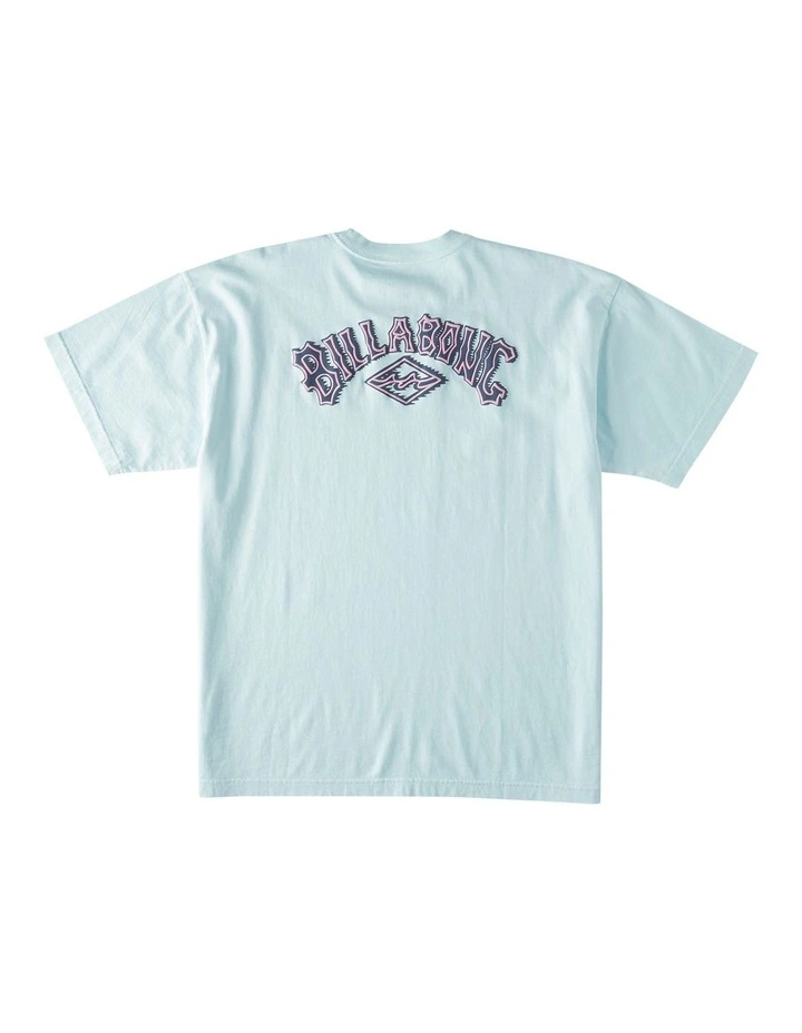 Arch Wave T-shirt in Coastal Blue