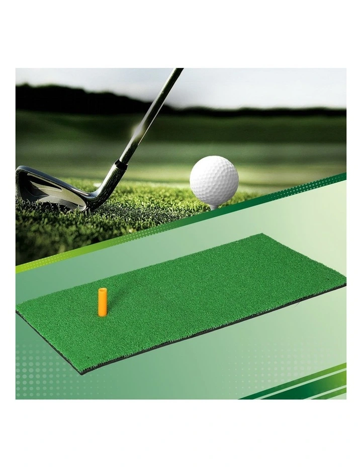 Golf Hitting Mat 60x30cm in Green