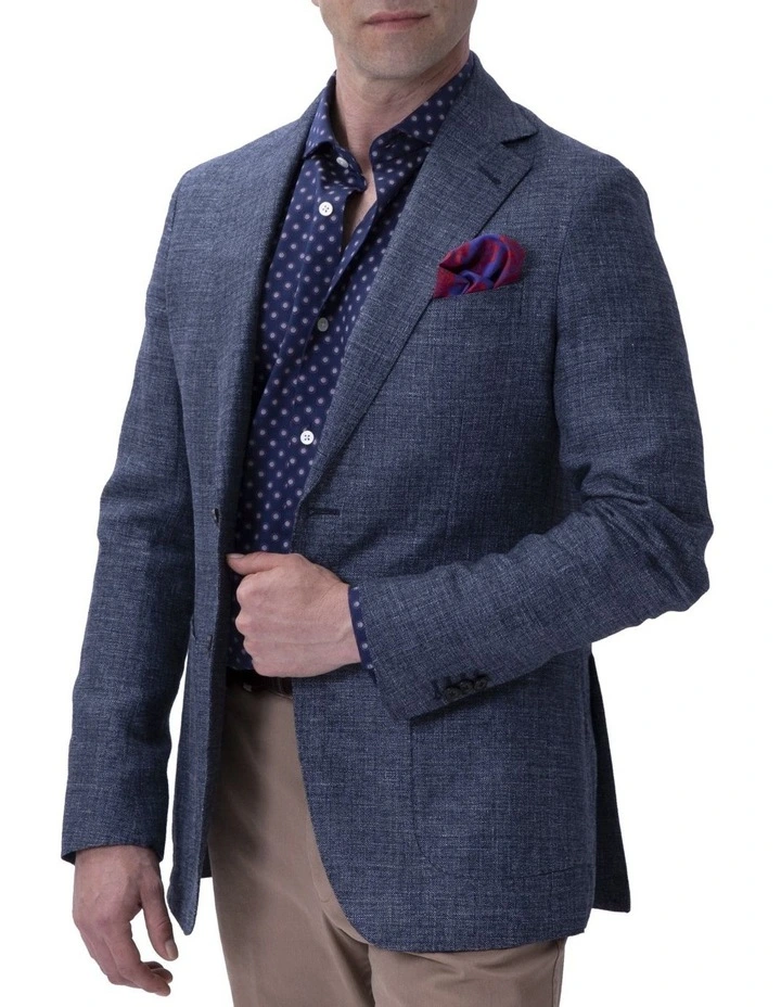 Reda Linen Jacket Grey