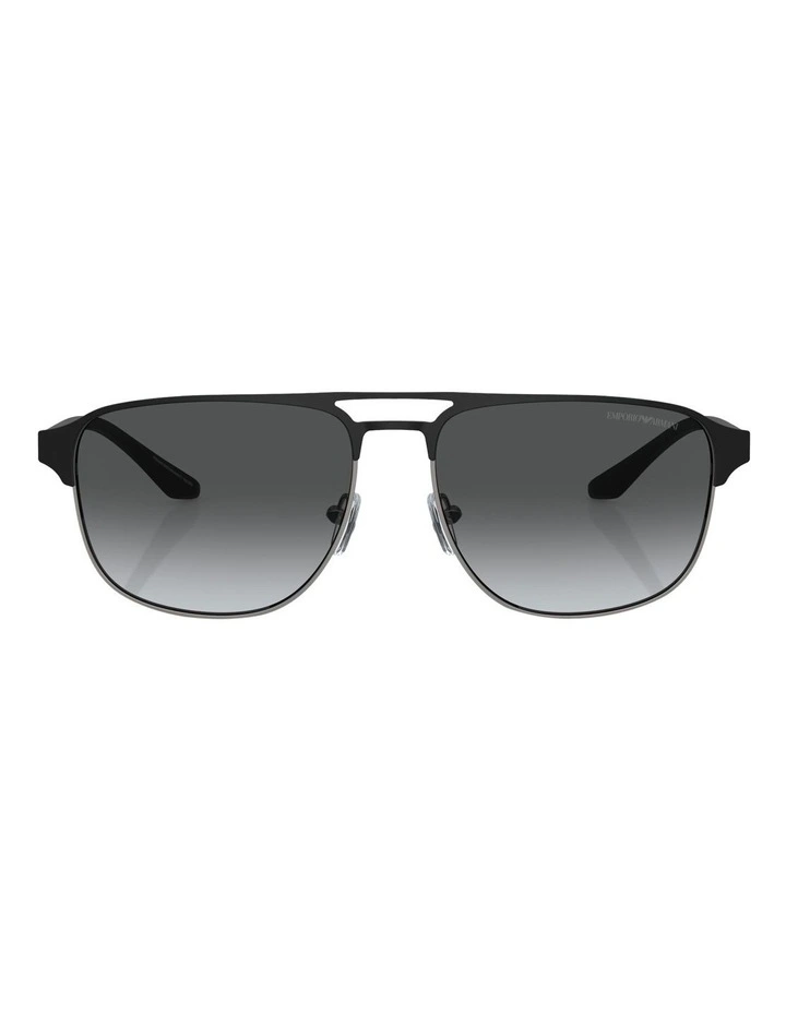 Polarized EA2144 Sunglasses in Black