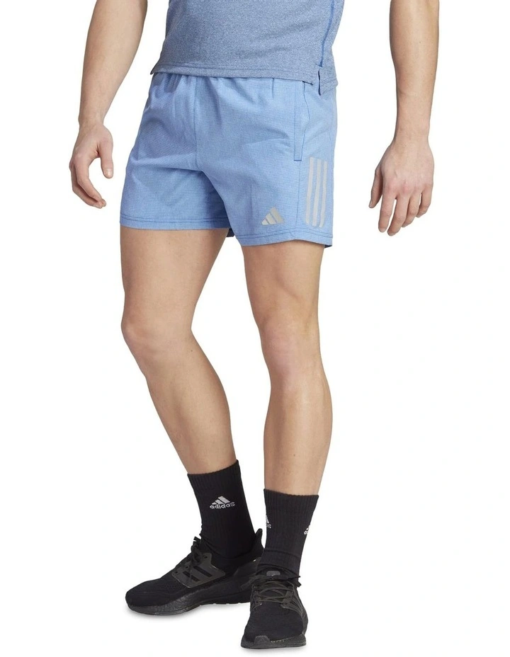 Own The Run Heather Shorts in Blue