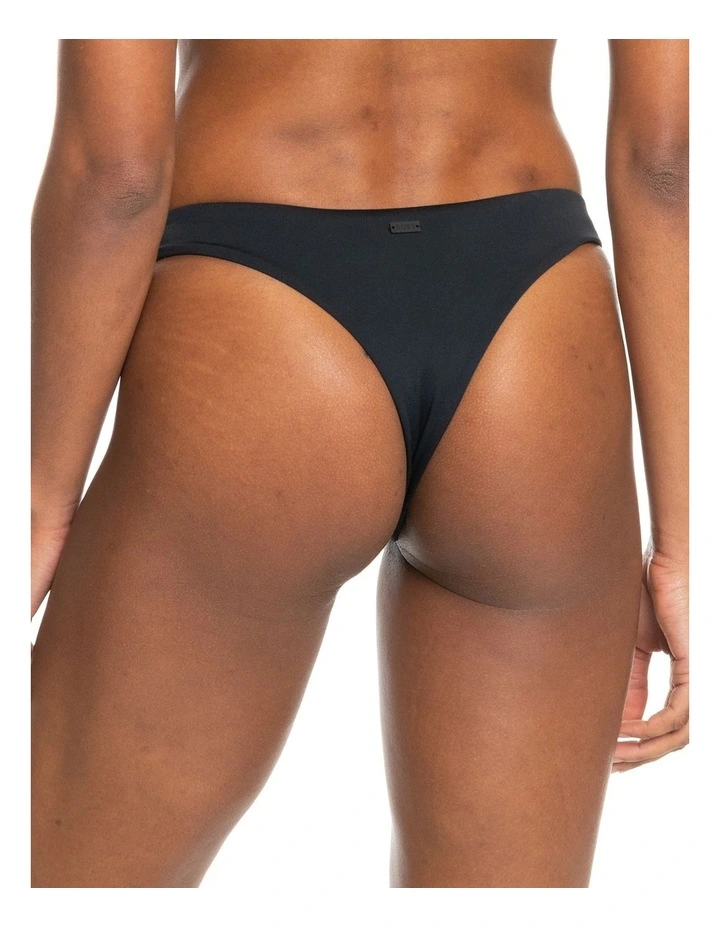Beach Classics Mini Bikini Bottoms in Black