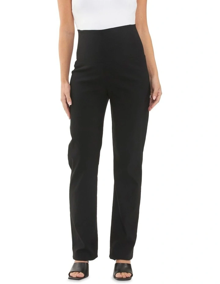 Phoenix Straight Leg Pant in Black