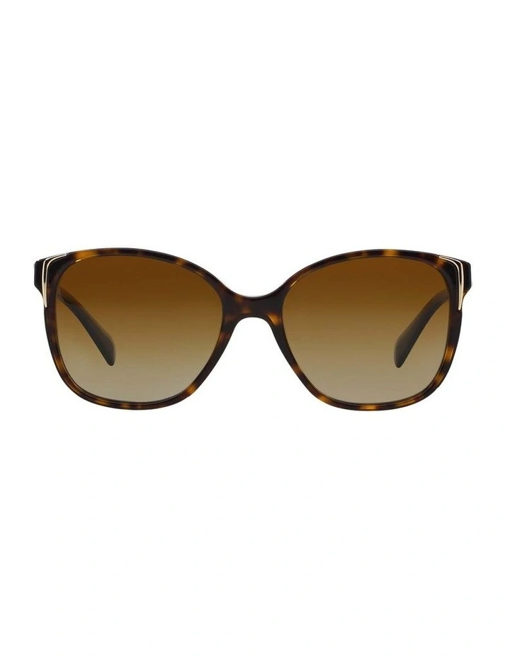 PR 01OS Conceptual Tortoise Polarised Sunglasses