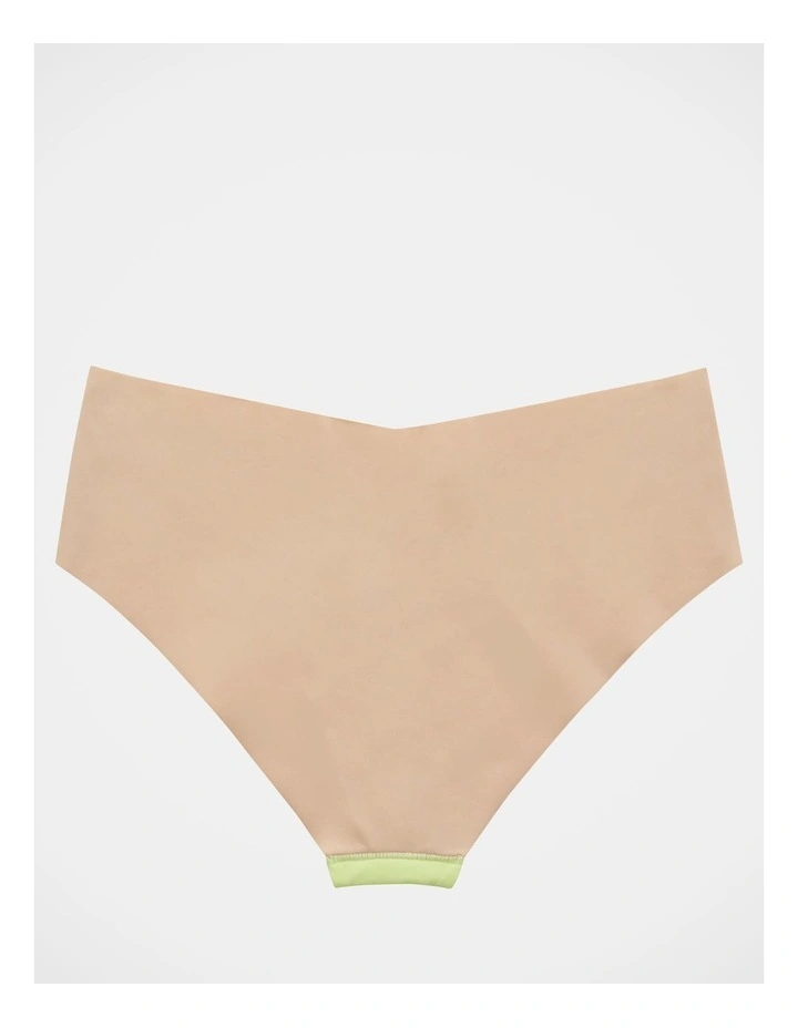 No Show Cheeky Underwear in Green