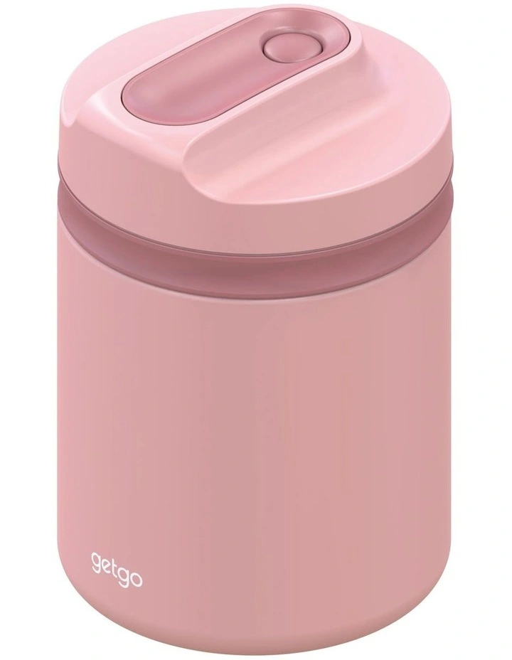GetGo Double Wall Insulated Food Container 1L with Gift Boxed in Pink