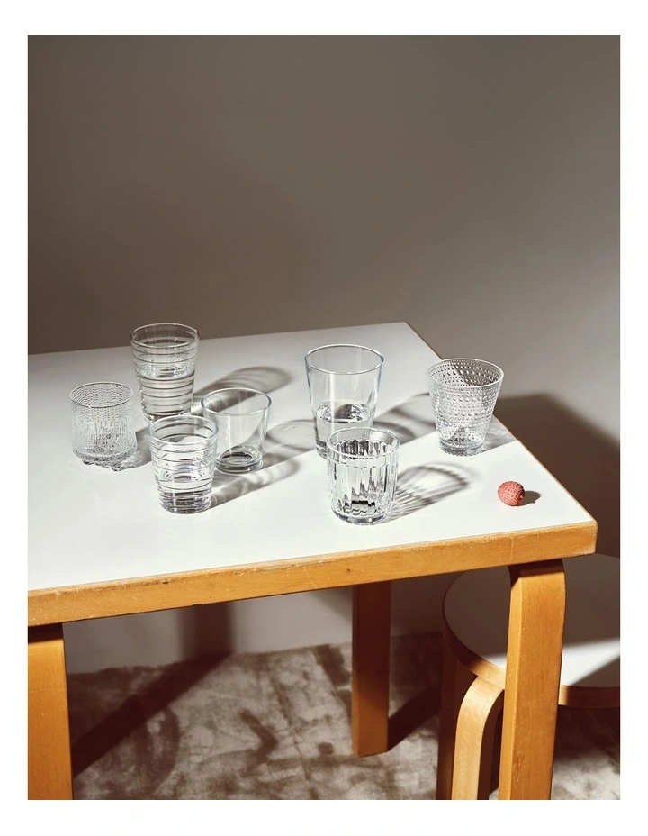 Kartio Tumbler 210ml Set of 4 in Clear