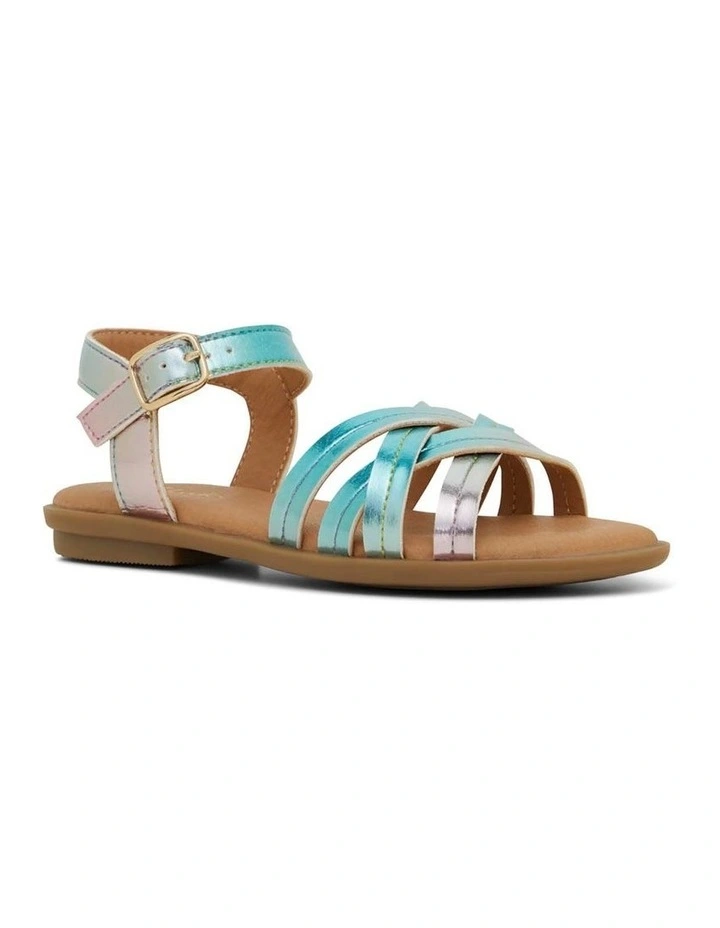 Hayden Sandals in Rainbow Metallic