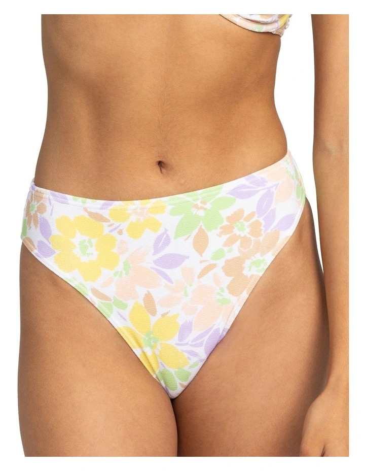 Ephemere Moderate Bikini Bottoms in White Ephemere