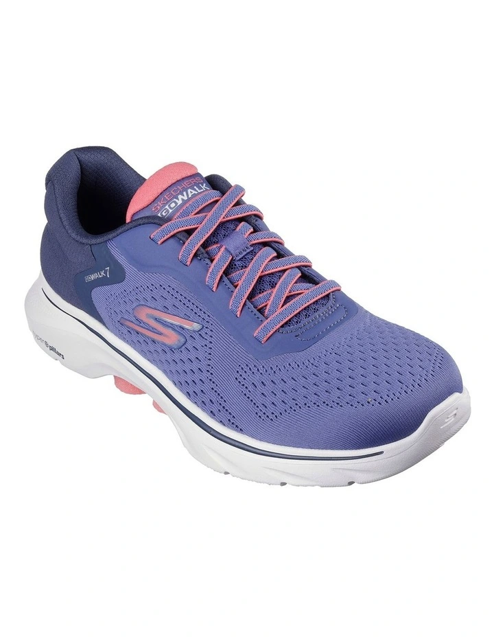 Go Walk 7 Cosmic Waves Sneakers in Navy