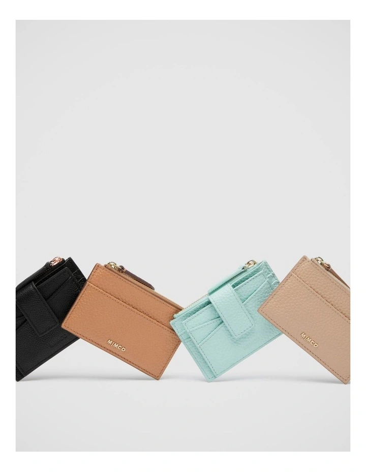 Classico Duo Card Wallet in Almond
