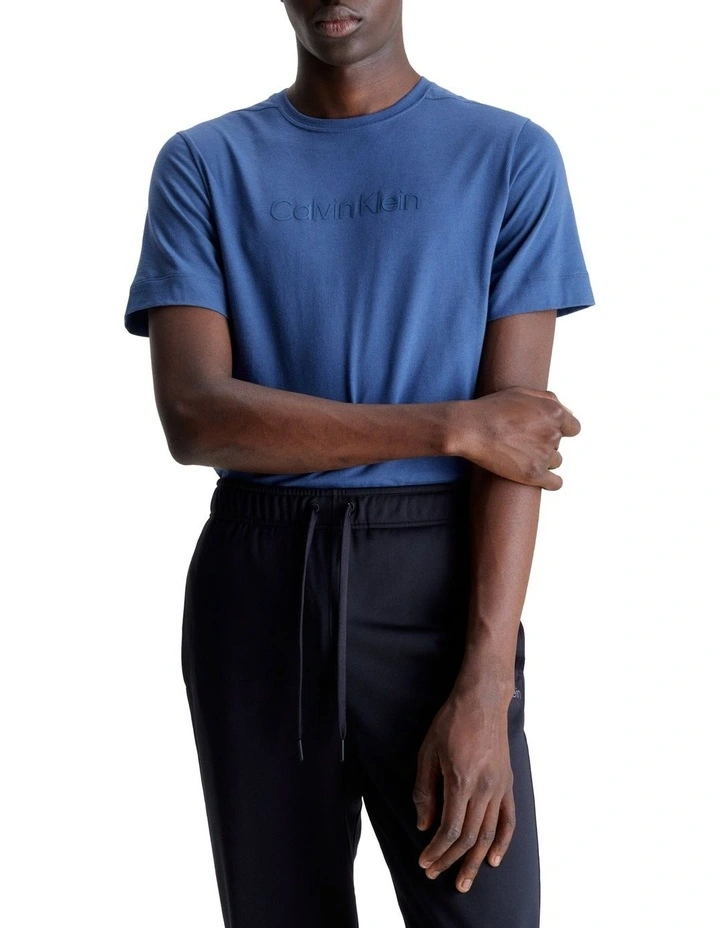 Short Sleeve Tee in Blue