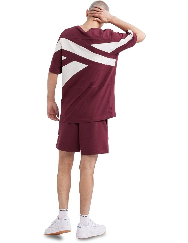 Cl Bv Short Sleeve Tee in Classic Maroon