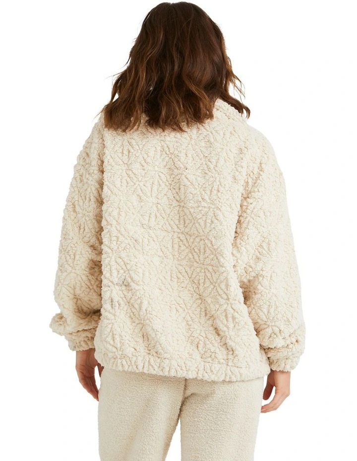 Ride Cozy Jacket in White