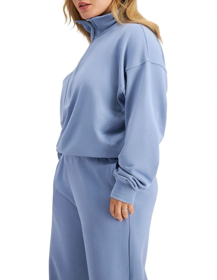 Originals Half Zip Pullover in Droplet