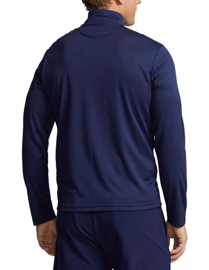 Australian Open Quarter-Zip Pullover in Navy