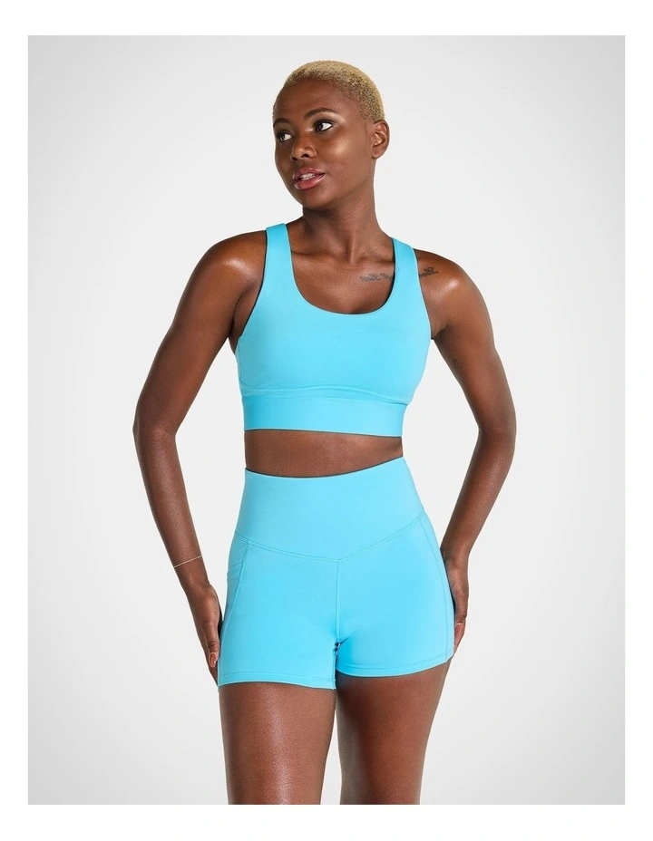 Euphoria Adjustable High Impact Sports Bra in Pacific