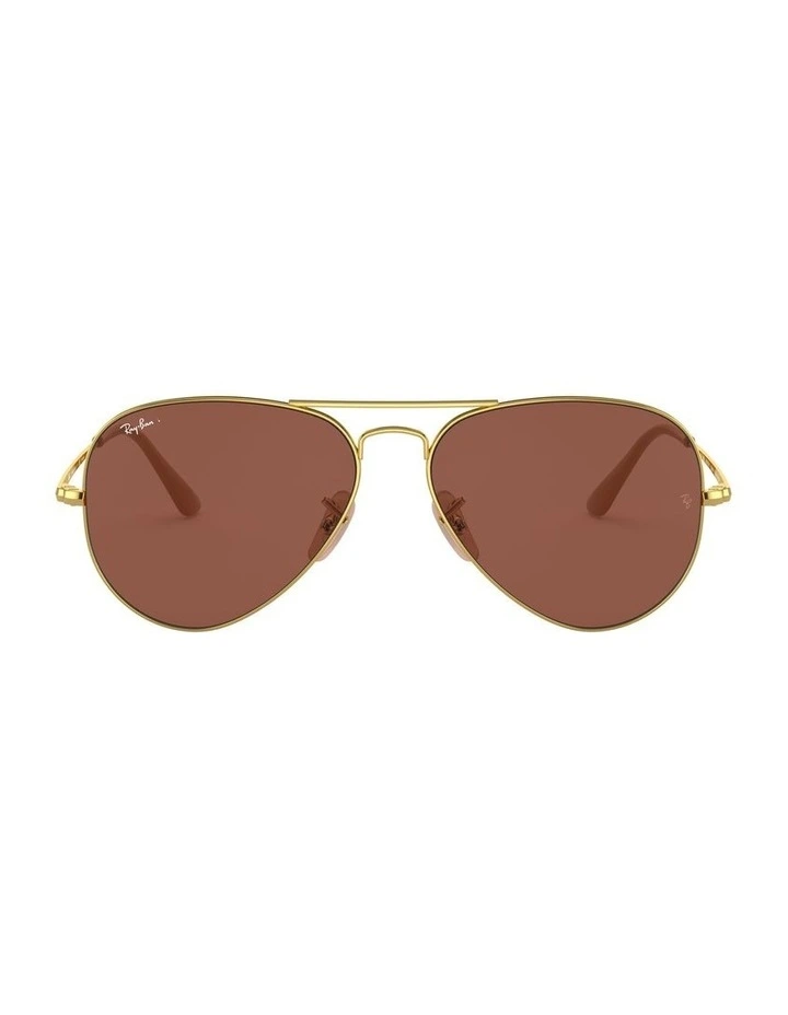 RB3689 Gold Polarised Sunglasses