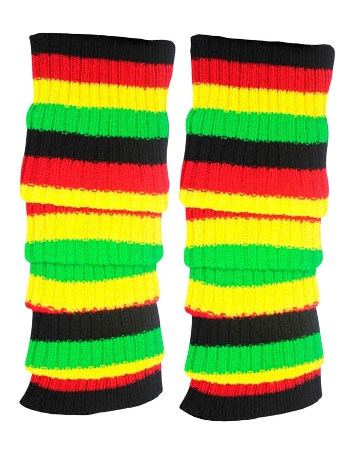 Rainbow Leg Warmers in Multi