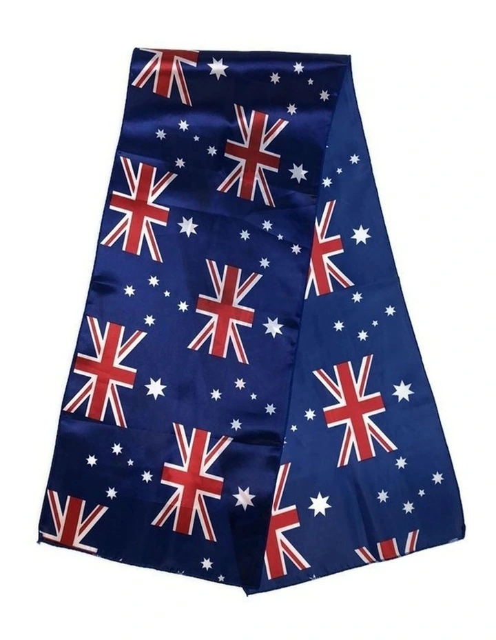 Australian National Flag Scarf Party Souvenir in Blue
