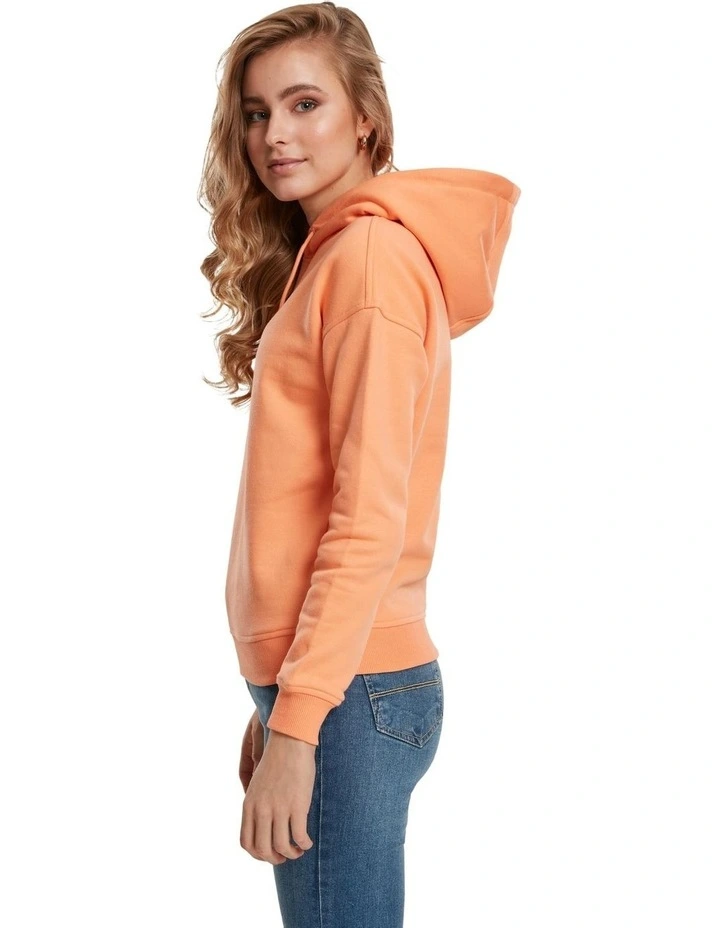 Basic Hoody in Papaya