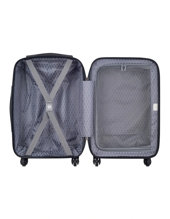 Expandable 55cm Air Armour Suitcase in Black