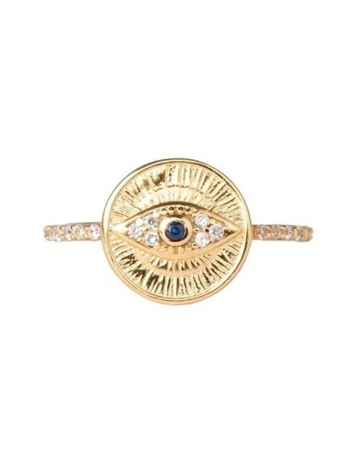 Mati Ring in Light Gold