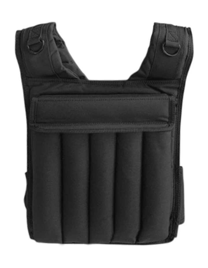 Adjustable Weight Vest 20kg in Black