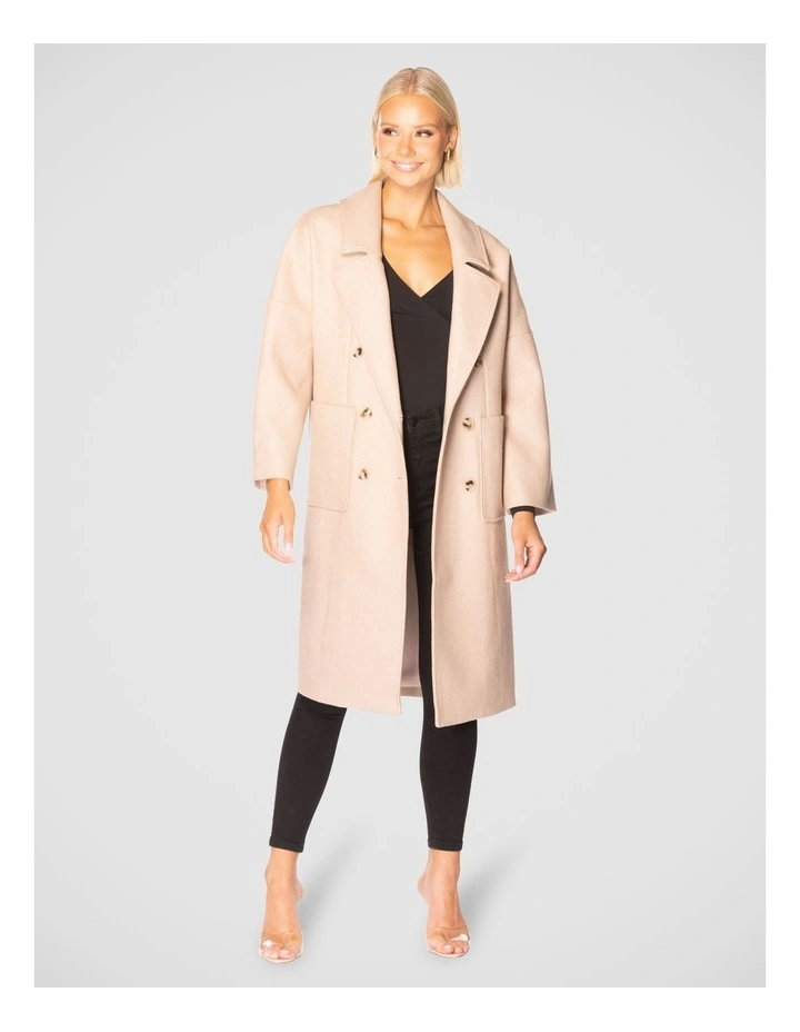 Thierry Long Coat in Oatmeal