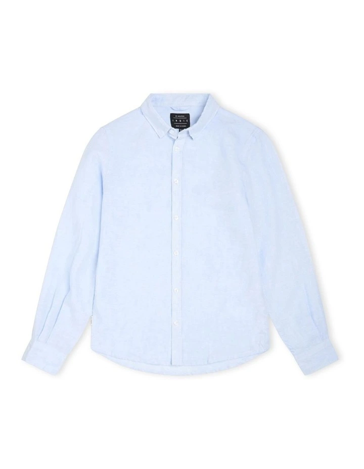Tennyson Indie Shirt (3-7 years) in Sky Blue