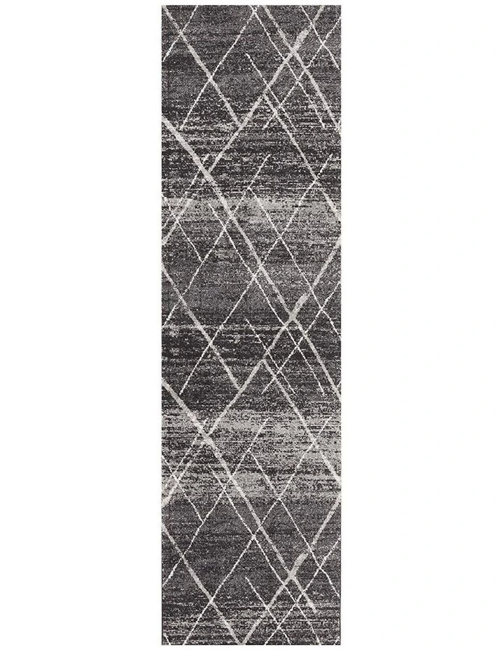 Oasis Noah Contemporary Rug in Charcoal