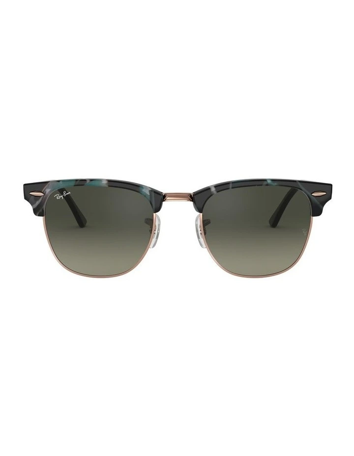 Clubmaster Fleck Green RB3016 Sunglasses