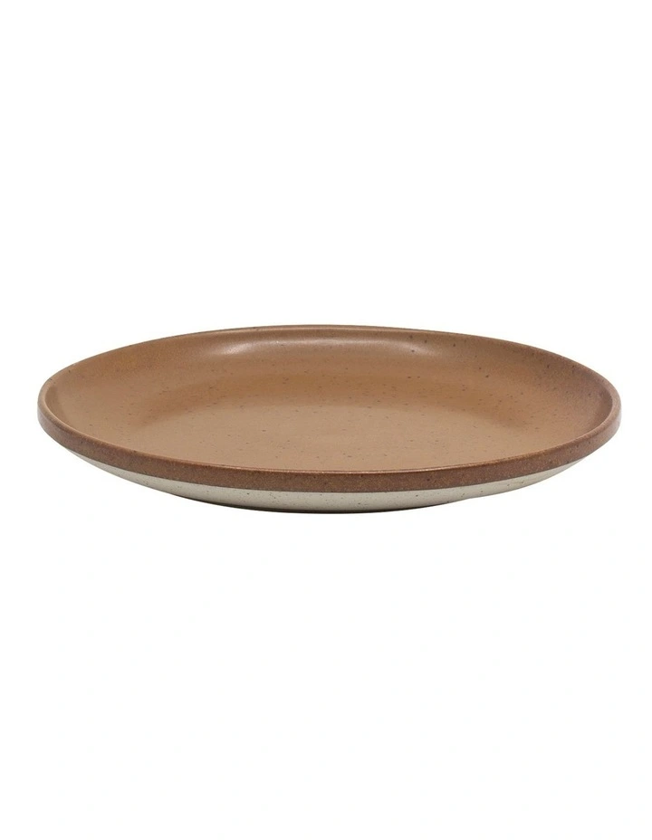 Claro Side Plate 21cm Rust