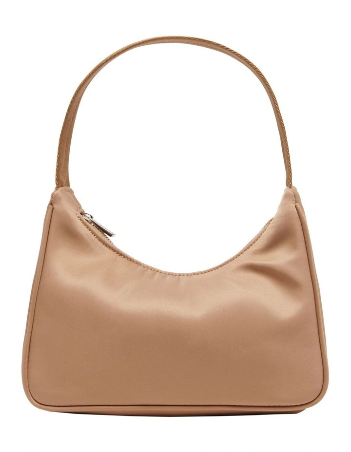 Mini Shoulder Bag in Tan